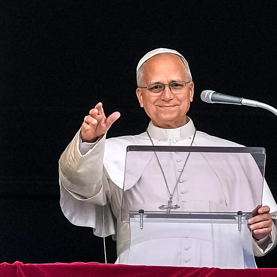 Pope Leo tells faithful in St. Peter's Square he will gradually resume duties after cancer surgery