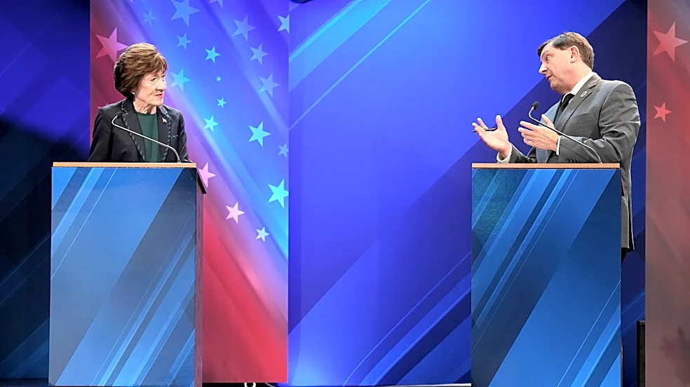 Jackson doesn't regret telling Collins to 'shut up' after protester interrupted Maine Senate debate