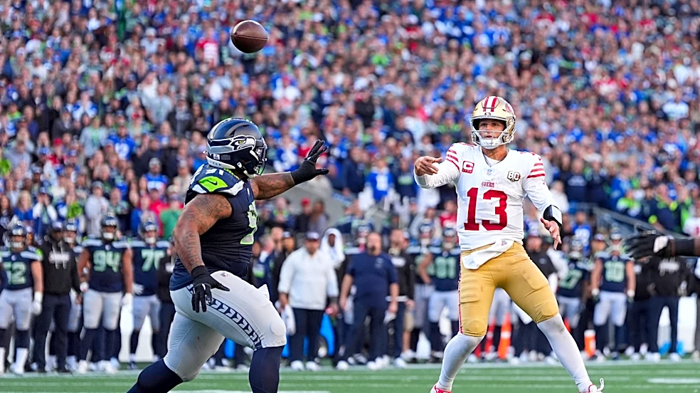 49ers QB Brock Purdy is poised to take over top spot on career passer rating list