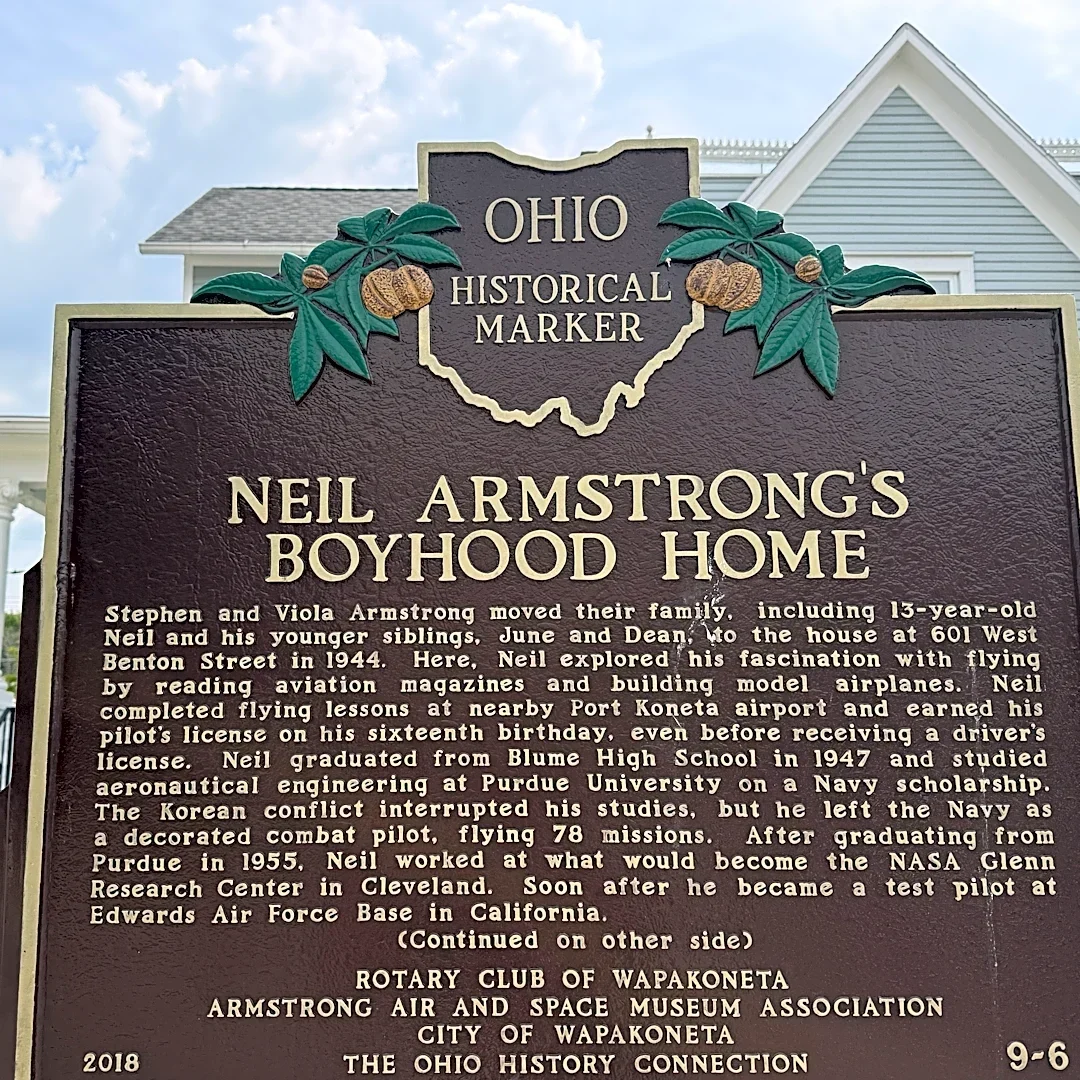 Retired pilot helps historical society buy Neil Armstrong's boyhood home for tours