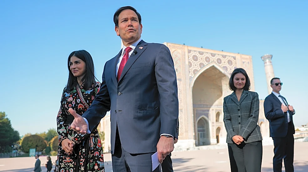 Rubio is in Uzbekistan to promote US ties and trade with Central Asia
