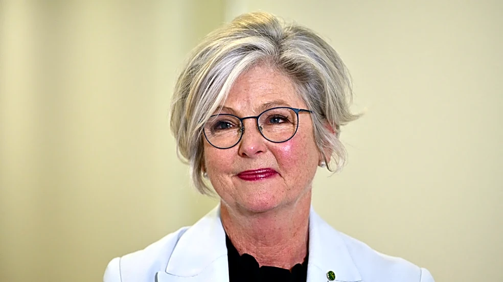 Police say a car has hit an Australian lawmaker, critically injuring her; the driver was arrested