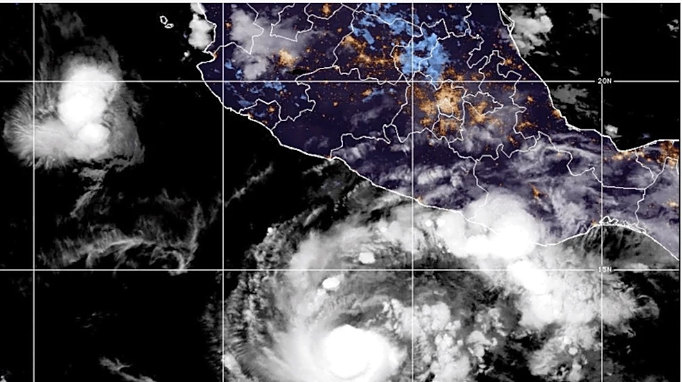 Typhoon Champi strengthens to Category 5 but moves away from land; Trudy weakens