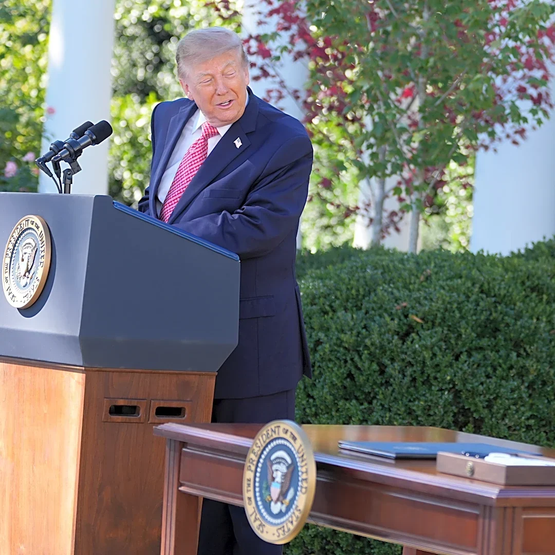The Latest: Trump signs an order aimed at boosting women’s health research