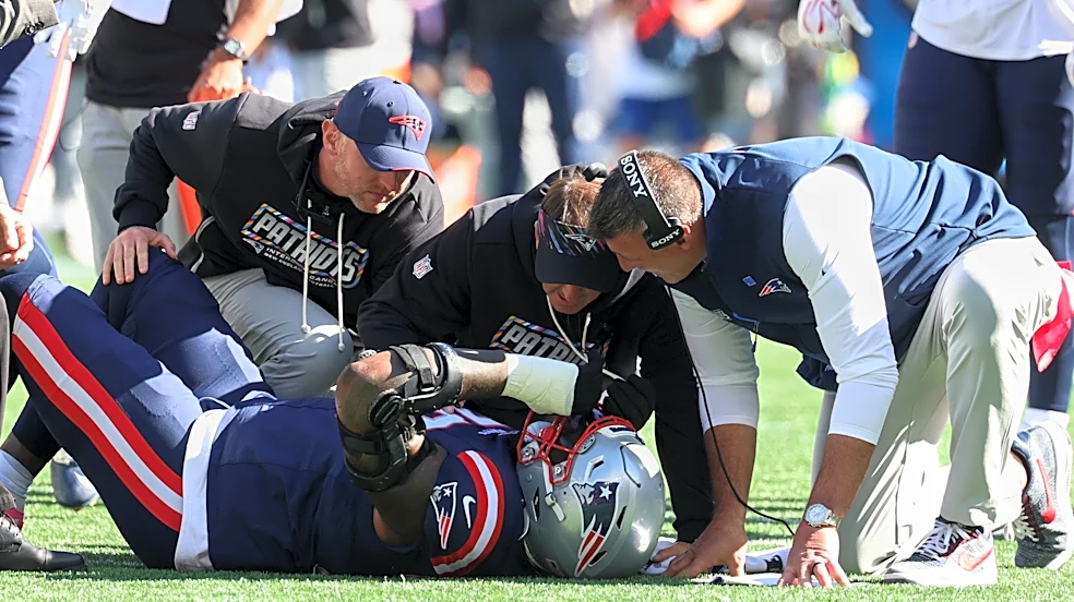 Patriots dealing with more injuries on their banged-up offensive line entering a short week