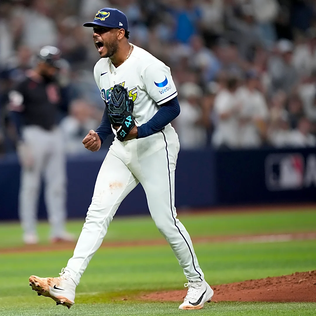 `Fastball Freddy' Peralta earns ALCS MVP award after pitching the Rays into the World Series