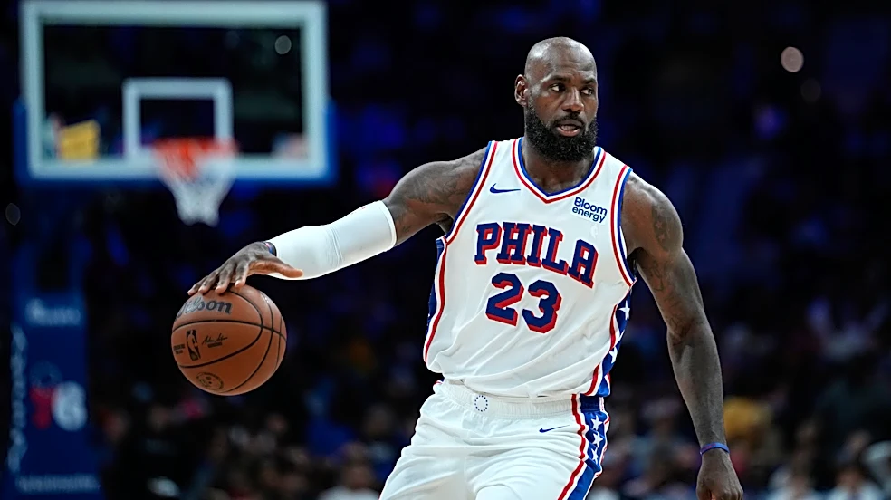 LeBron James is set to open his 24th season in New York when his 76ers visit the Knicks