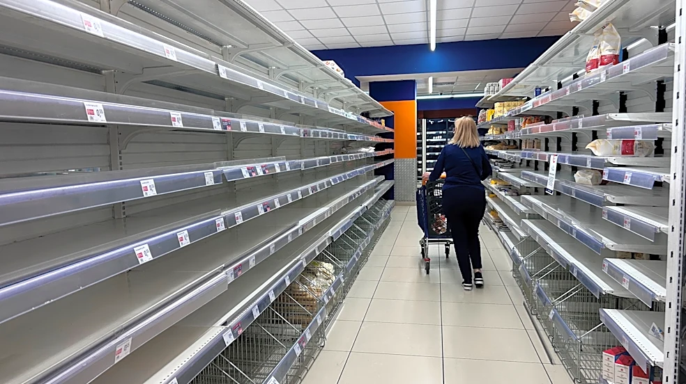Trucker protest leaves supermarket shelves and gas pumps empty in southern Italy