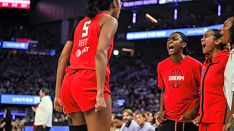 Angel Reese determined to lead something special for Atlanta Dream starting on big WNBA Finals stage