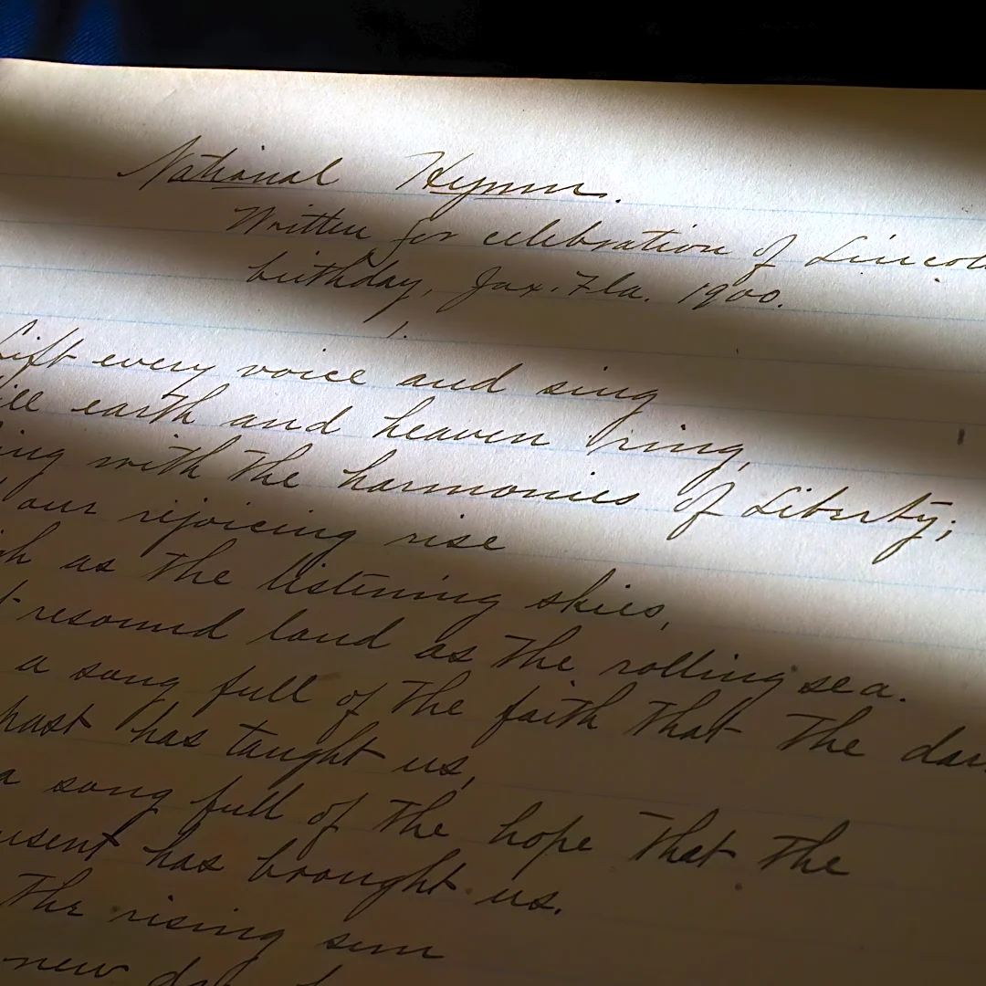 Written originally for Lincoln, 'Lift Ev'ry Voice and Sing' now revered as Black National Anthem