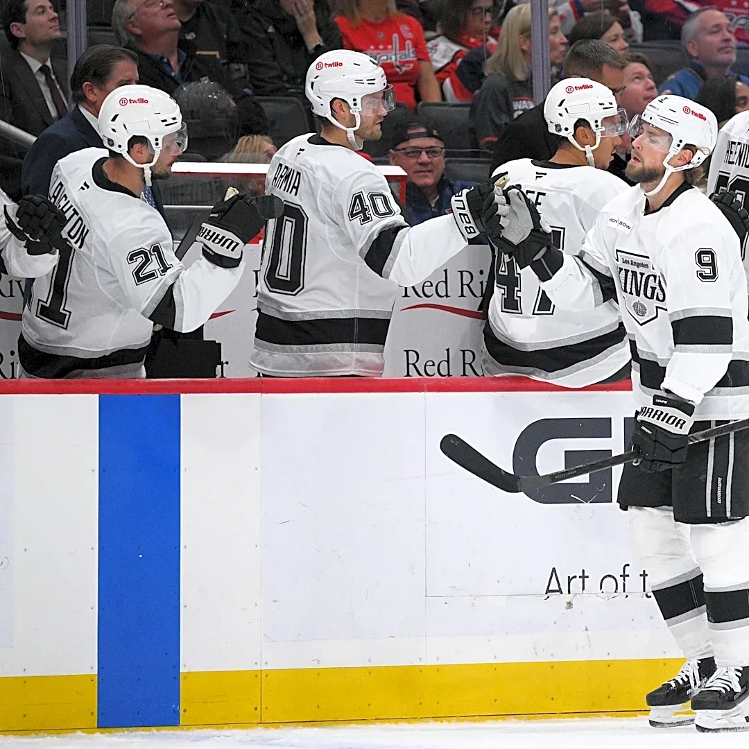 Adrian Kempe scores 2 goals and Kings beat Capitals 5-2 for first win of season