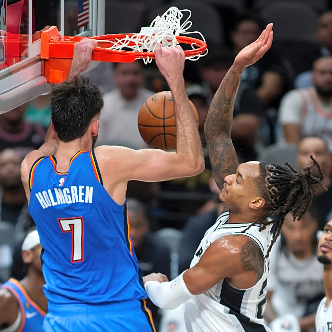 Gilgeous-Alexander, Thunder roll past Spurs 116-104 in first matchup since conference finals defeat