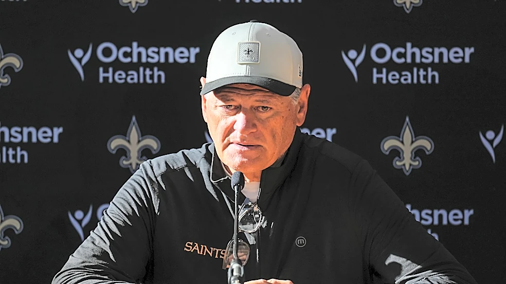 Saints GM Loomis in Paris addresses criticism from team owner amid slow start to season