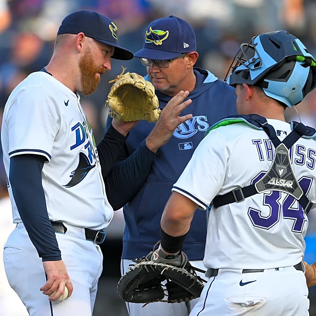 Rays pitching coach Kyle Snyder has built an excellent staff by developing reclamation projects