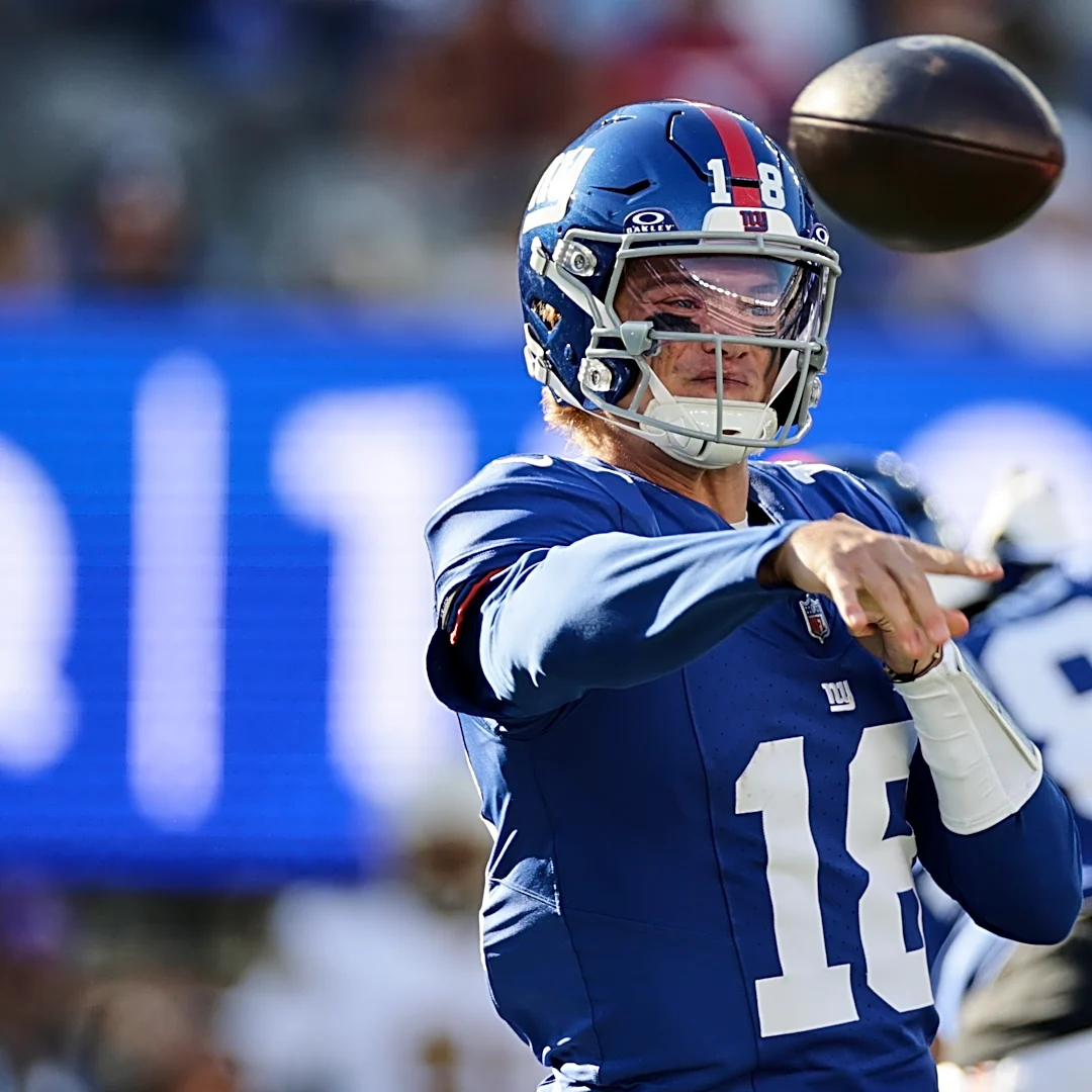 Giants turning to J.J. McCarthy as their starting QB at Houston, report says