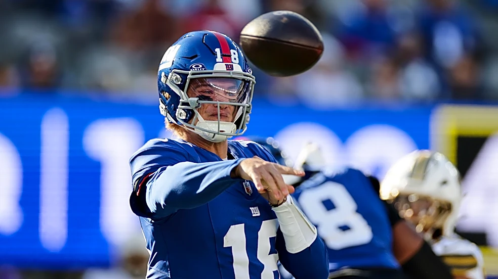 Giants turning to J.J. McCarthy as their starting QB at Houston, report says