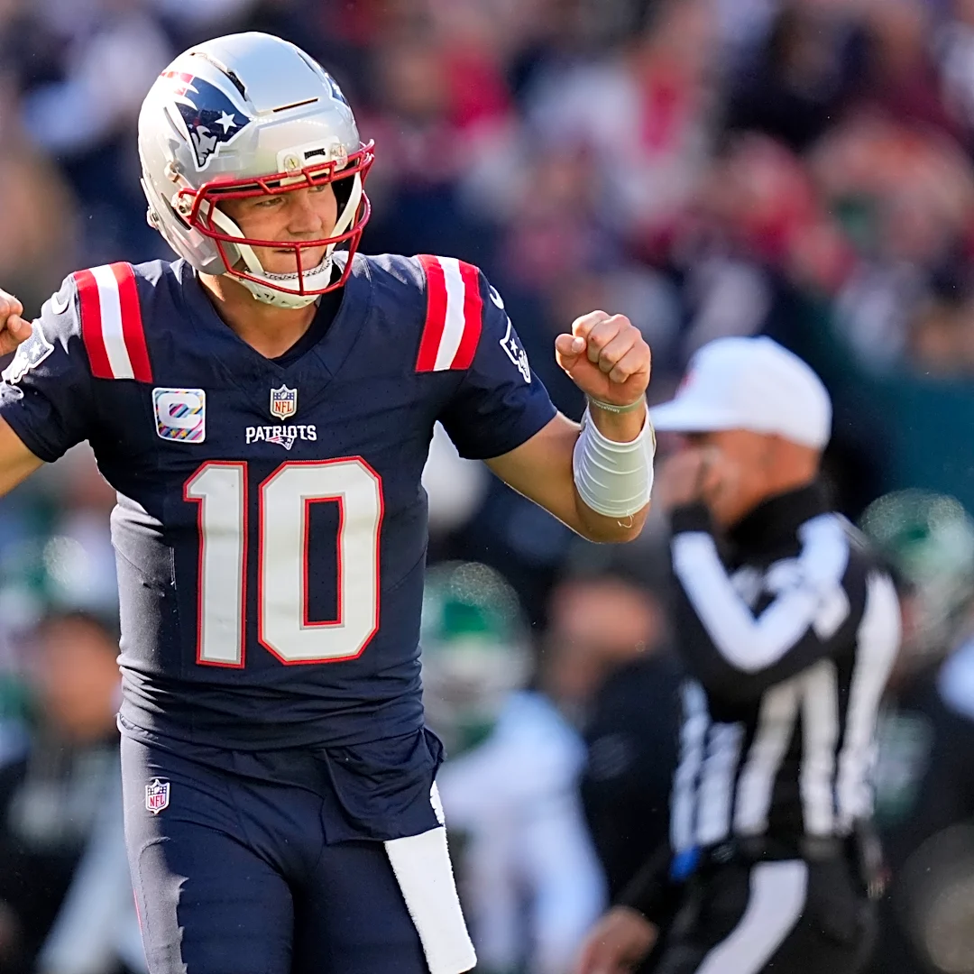 It's Drake Maye versus Caleb Williams as the New England Patriots visit the Chicago Bears