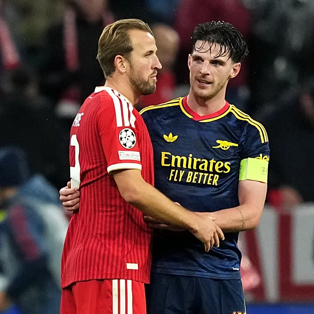 Harry Kane has a big night in Bayern Munich's 2-2 draw with Arsenal in the Champions League