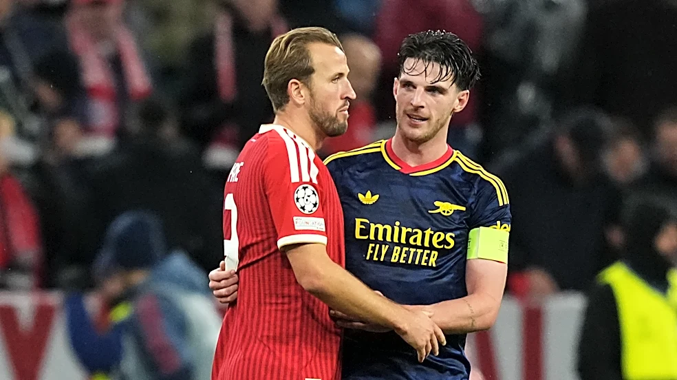 Harry Kane has a big night in Bayern Munich's 2-2 draw with Arsenal in the Champions League