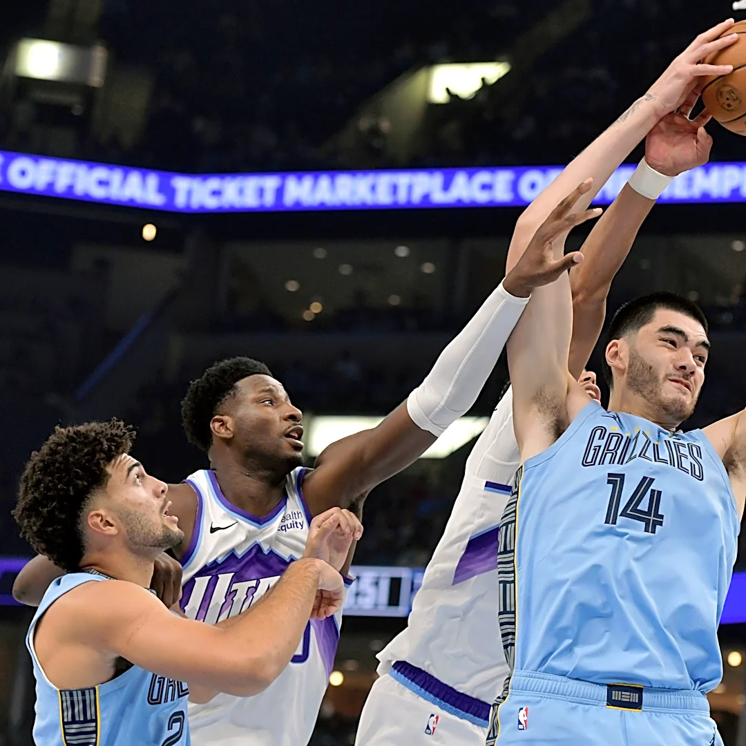 Ty Jerome' s career-high 45 points leads Grizzlies to a 123-103 victory over Jazz