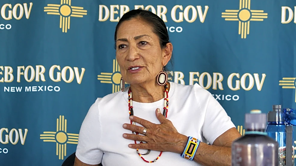 In New Mexico governor’s race, Deb Haaland’s historic bid tests Democrats' political hold