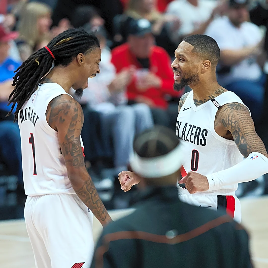 Lillard returns with 25 points, Morant debuts and the Blazers rout the Suns 124-83