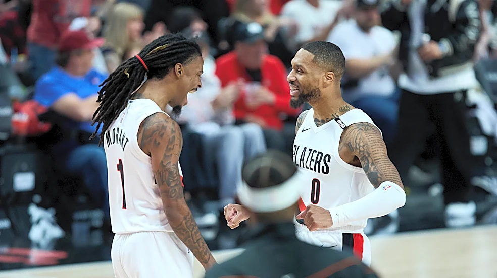 Lillard returns with 25 points, Morant debuts and the Blazers rout the Suns 124-83