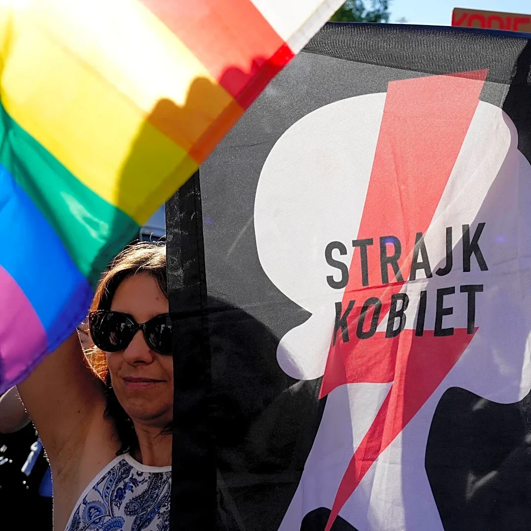 Women are protesting around Poland for free access to legal abortions