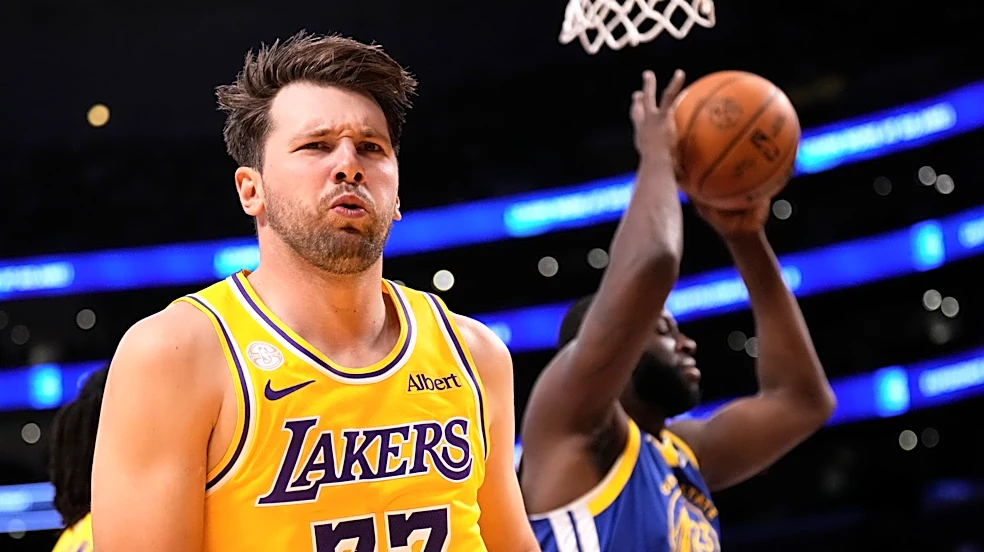 Warriors rookie Yaxel Lendeborg calls out Luka Doncic, both on court and after huge loss to Lakers