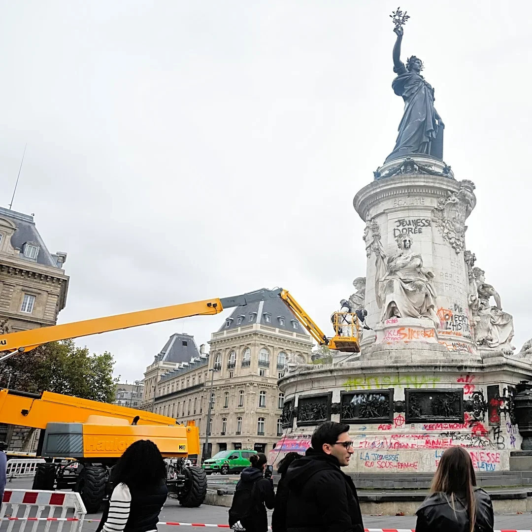 French authorities ban some student protests after weekend looting and clashes
