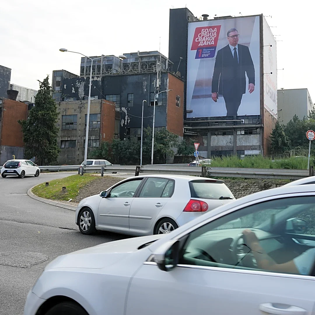 Serb voters abroad face long trips in tight election after officials move polling stations