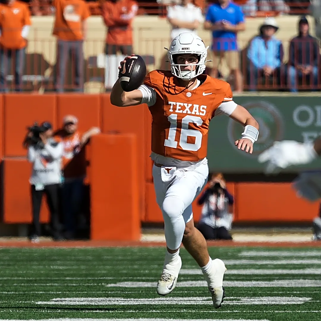 Struggling Texas QB Arch Manning says he'll be 'letting it rip' against No. 7 Ole Miss