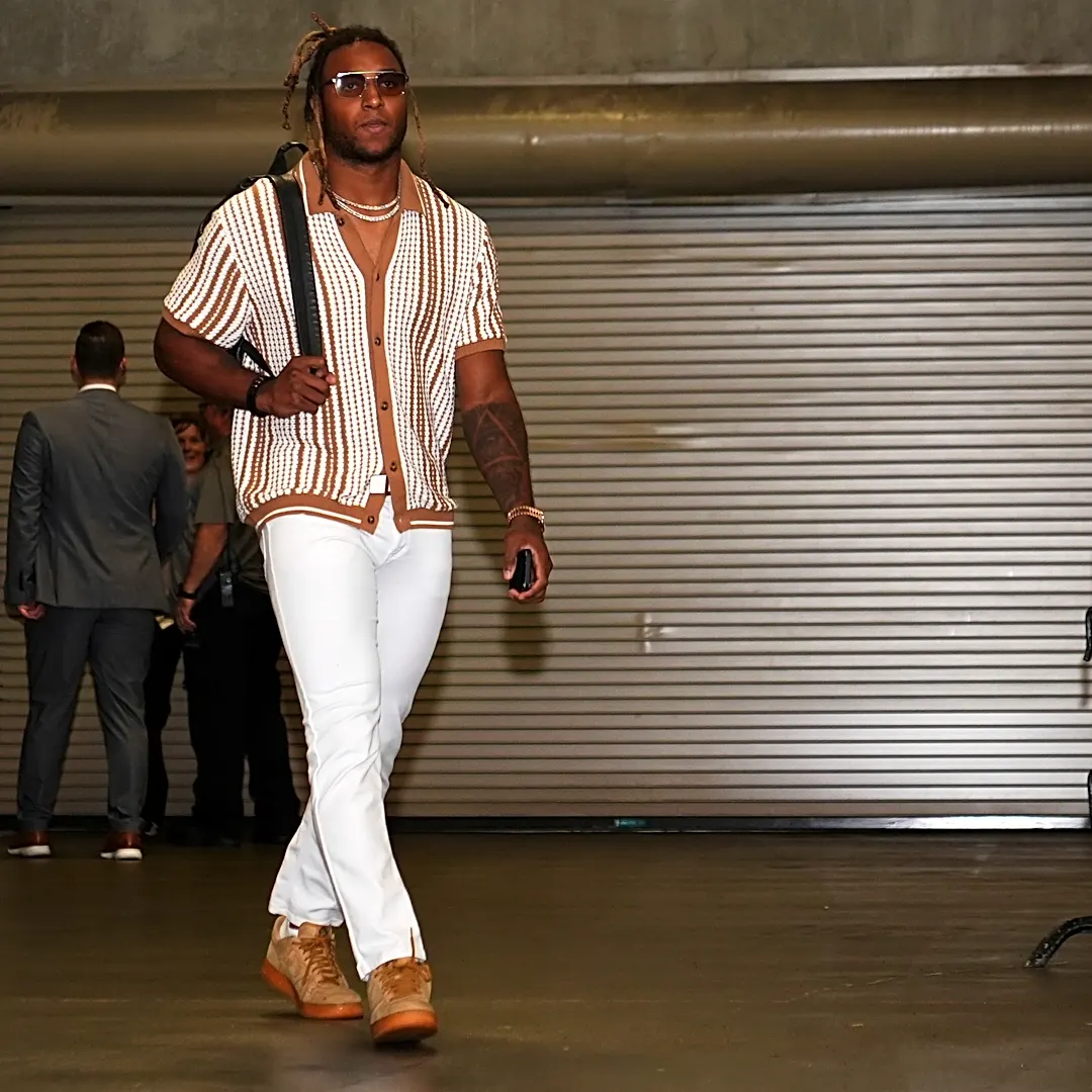 Fashion forward: Eyes on tunnel 'fits' when Saints and Steelers dress to impress for Paris game