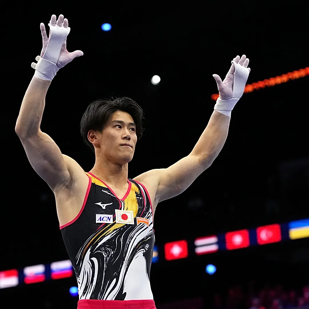 Japan's Daiki Hashimoto wins fourth straight men's all-around gold at world gymnastics championships
