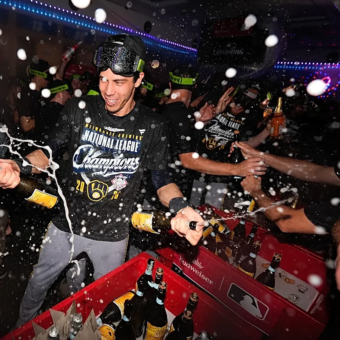 Christian Yelich's simple World Series message for title-less Brewers: Expect to be here