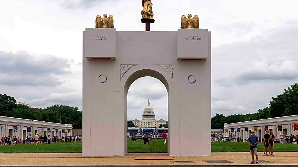 Plaintiffs in Trump arch project seek injunction to stop administration from beginning work Nov. 5