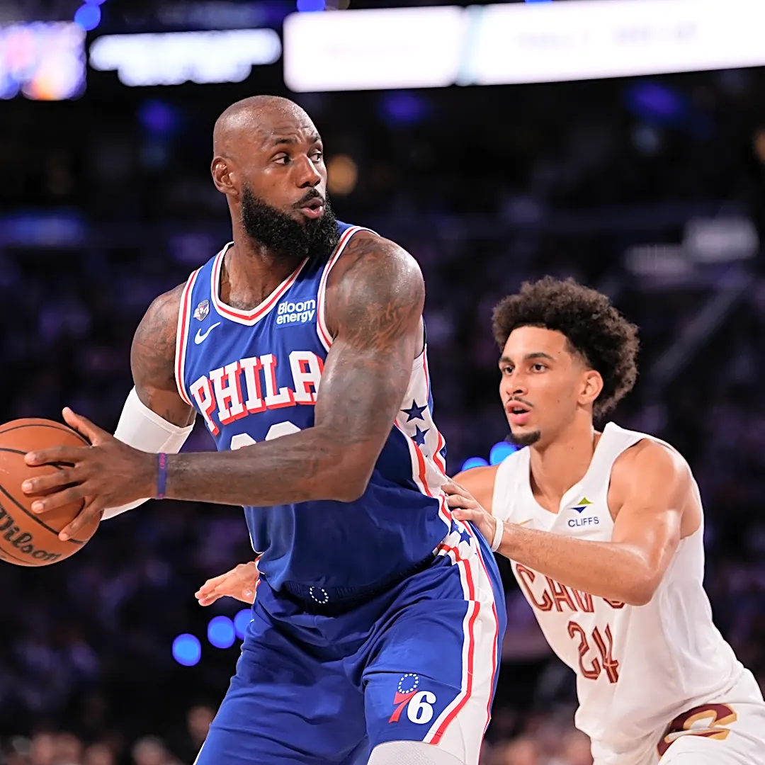 James, Embiid, Maxey spark 76ers' rally from 29 points down in home opener to stun Cavs 114-106