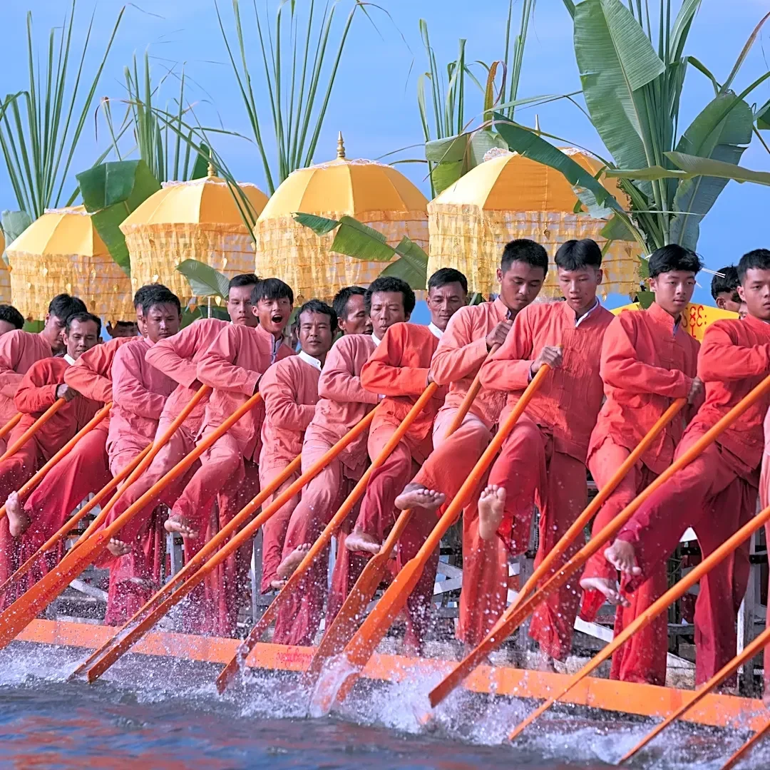 Photos show festival on Myanmar's Inle Lake after the end of monsoon