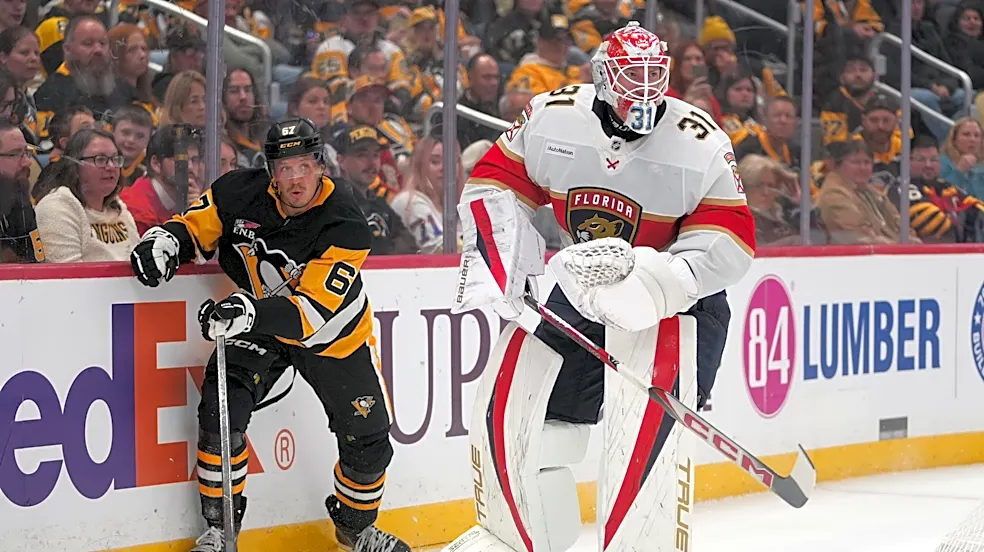 Florida Panthers rookie goalie Cooper Black — all 6-foot-9 of him — makes NHL history in debut