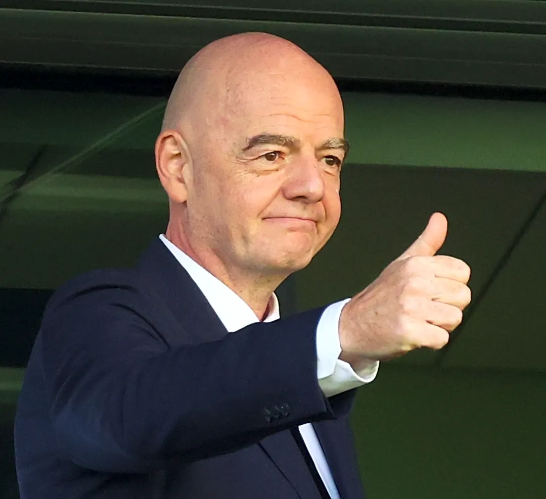 Gianni Infantino is endorsed by the Asian Football Confederation for another term as FIFA president