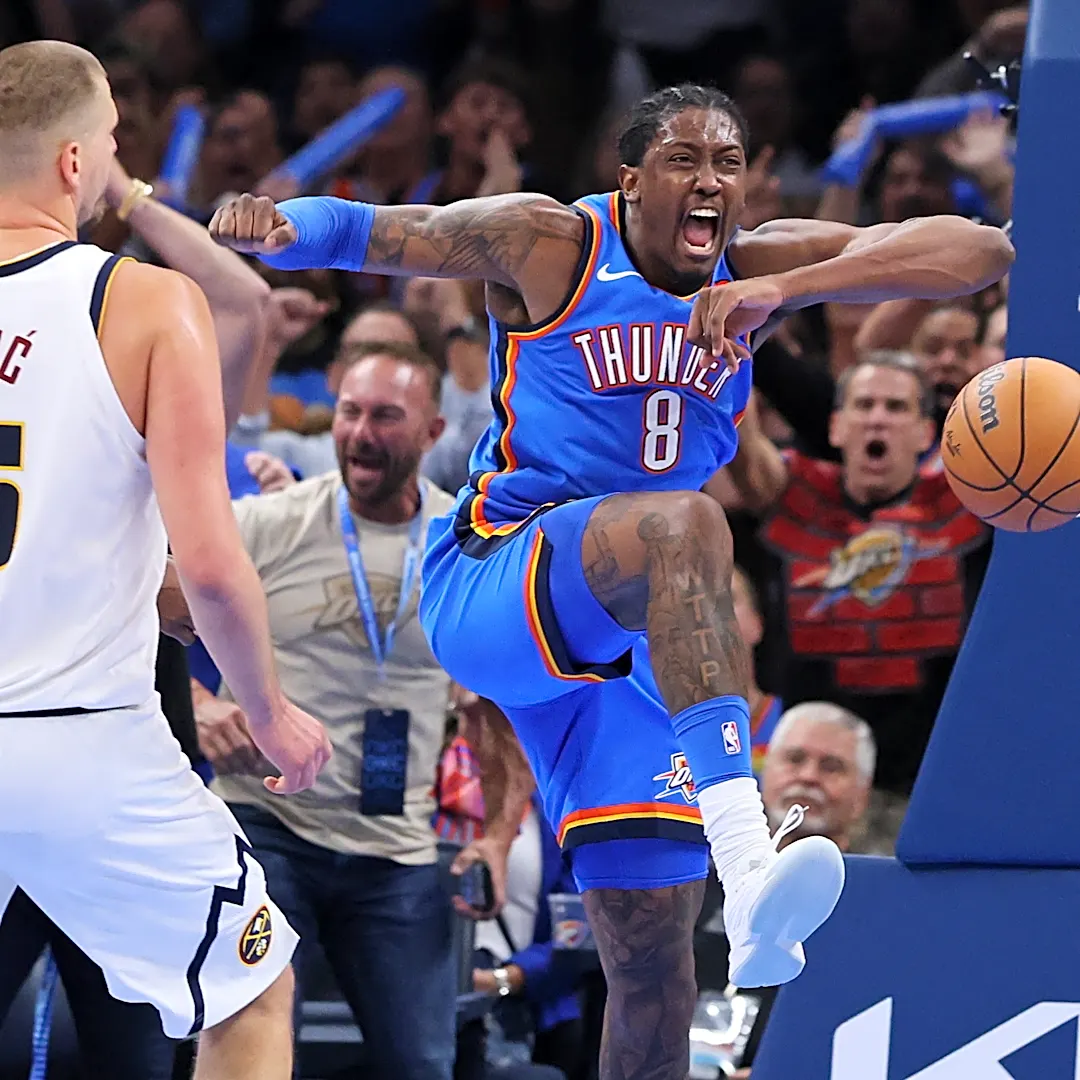 Thunder overcome SGA's shooting woes to beat Nuggets 96-84 in home opener