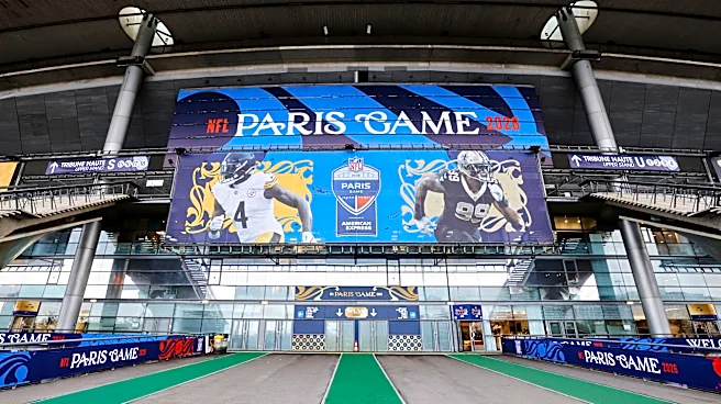 The stadium hosting Sunday's NFL game in Paris has seen much sporting drama but also a terror attack