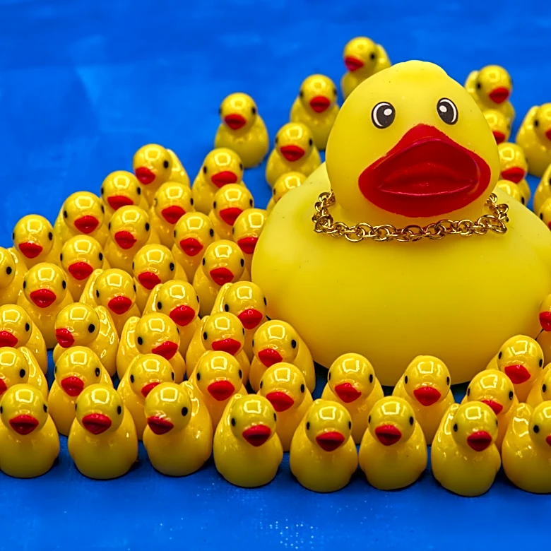 What are ya — yellow? The rubber duck carries filaments of American history in its 'feathers'
