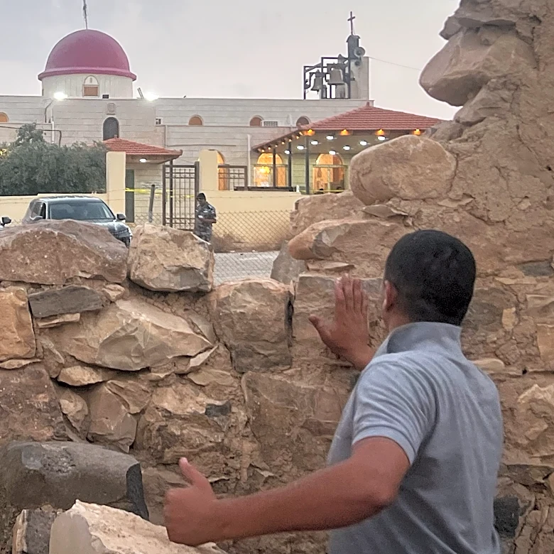 Gunmen open fire at a church during a funeral in Jordan, killing 7 and wounding 40