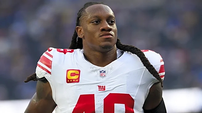 Giants rule out injured linebacker Tremaine Edmunds for their game at the Texans
