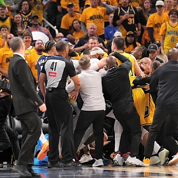 Mavericks lose Cooper Flagg with shoulder injury following hard foul in 1st half against Pacers