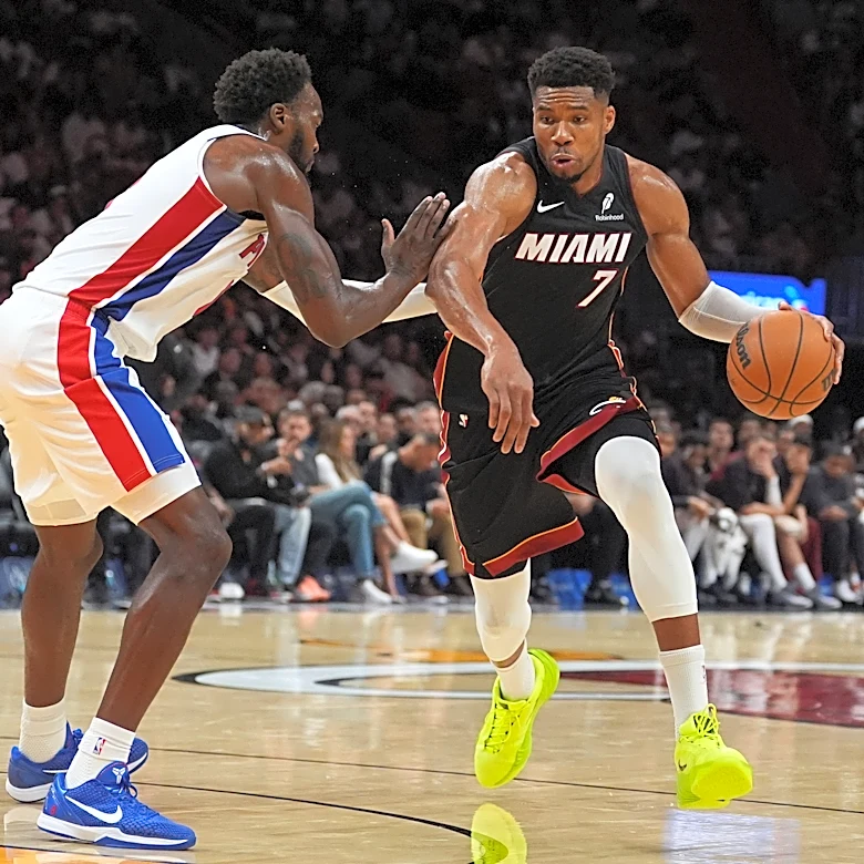 Giannis Antetokounmpo is off to fast start, but the Miami Heat are still 0-2 to open the season