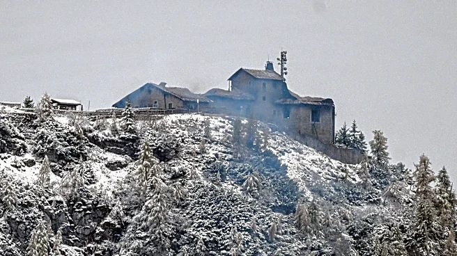Fire devastates the Eagle's Nest retreat built for Hitler in Germany. A person is detained