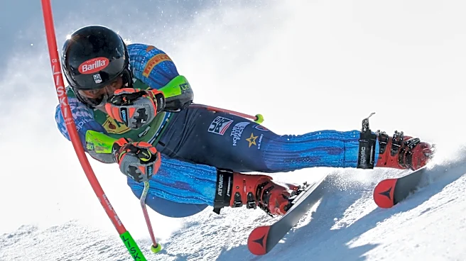 Shiffrin finishes giant slalom in 7th place as ski racing season starts in Austria