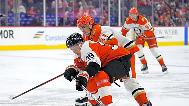 Leo Carlsson rallies the Ducks to a 5-4 victory over the Flyers